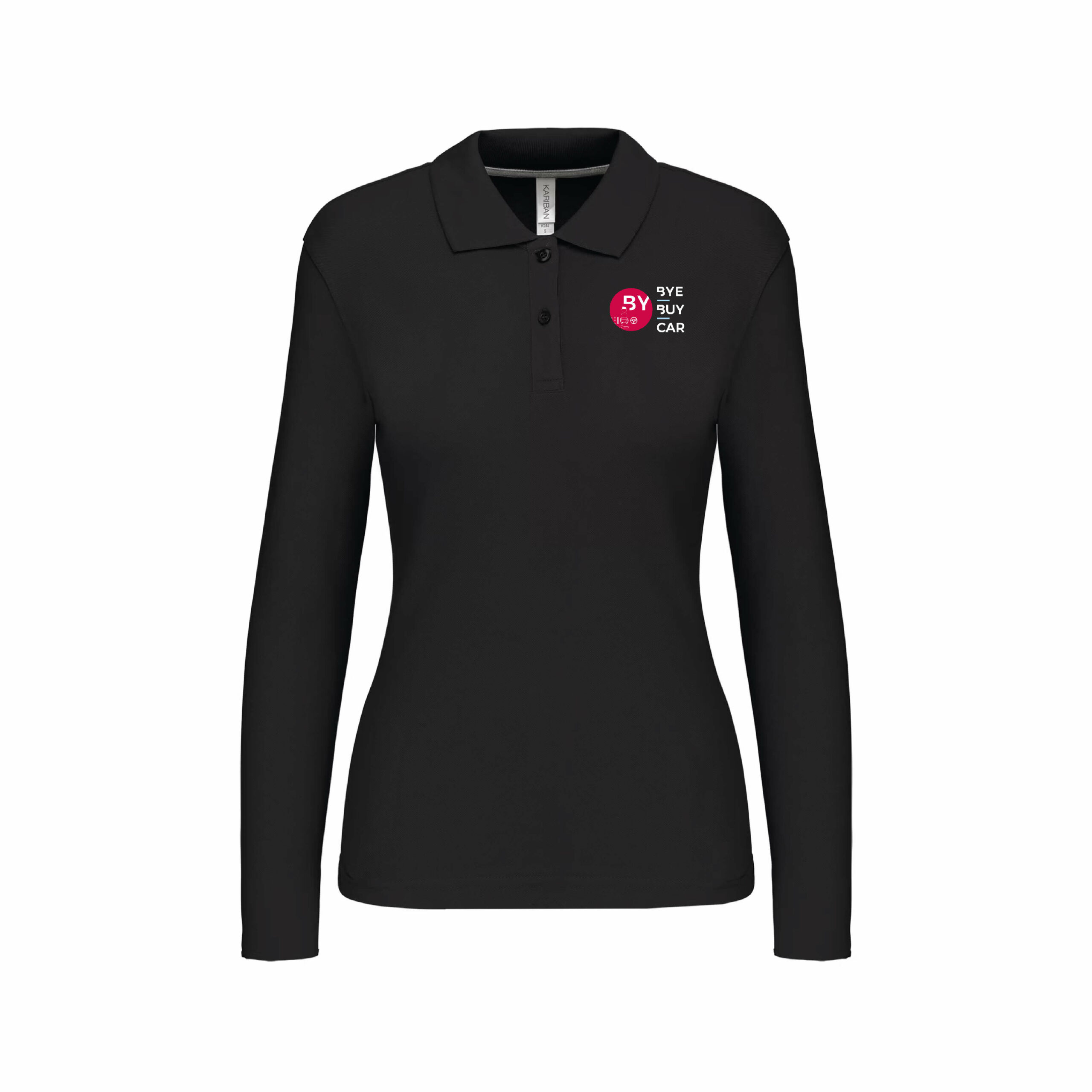 Polo manches longues femme